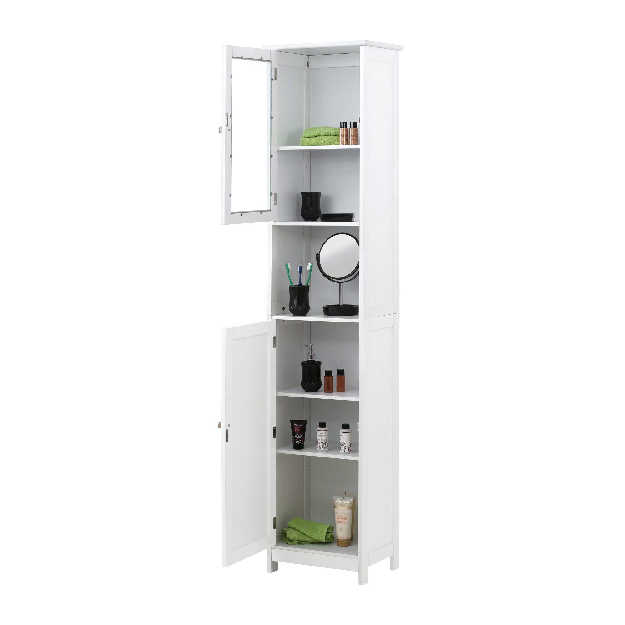 All Home 40 x 189cm Free Standing Tall Bathroom & Reviews
